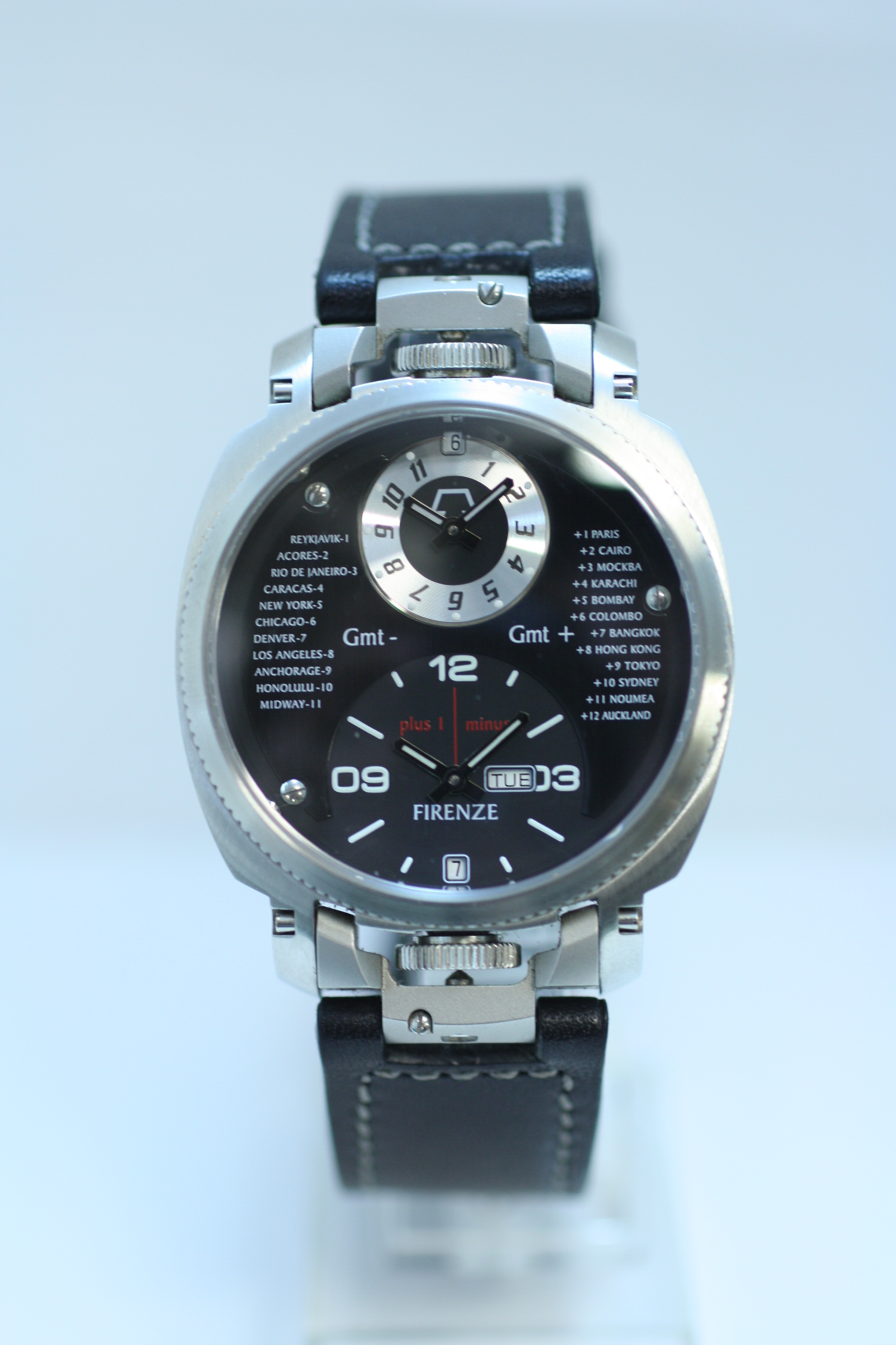 2009 アノーニモ フィレンツェ デュアルタイム の買取価格 - 高級ブランド腕時計の買取・査定なら GINZA RASIN 9198