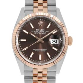 ロレックス デイトジャスト 126231 ジュビリーブレス チョコレート
