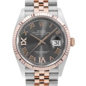 ロレックス デイトジャスト 126231 ジュビリーブレス スレートVI/IXダイヤ