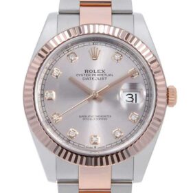 ロレックス デイトジャスト 126331G オイスターブレス サンダスト