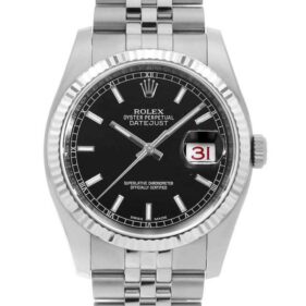 ロレックス デイトジャスト ジュビリーブレス 116234 ブラゥク