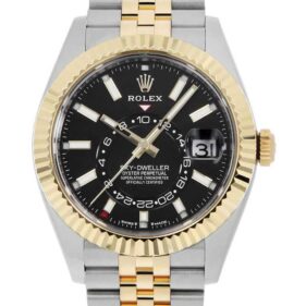 ロレックス スカイドゥエラー ジュビリーブレス 336933 ブラック