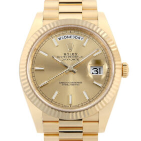 ロレックス デイデイト40 228238 シャンパン