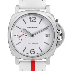パネライ ルミノール ドゥエ ルナ･ロッサ 38mm ホワイト PAM01378