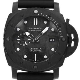パネライ サブマーシブル マリーナ ミリターレ カーボテック 47mm 世界限定1000本 カーボン PAM00979