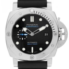 パネライ サブマーシブル クアランタクアトロ 44mm ブラック PAM01596