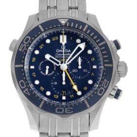 オメガ シーマスター300 コーアクシャル GMT クロノグラフ212.30.44.52.03.001