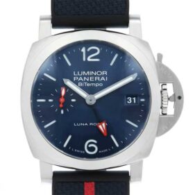 パネライ ルミノール クアランタ ルナ･ロッサ ビ･テンポ ブルー PAM01404